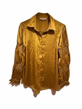 Wishing Waves silky bohemian top